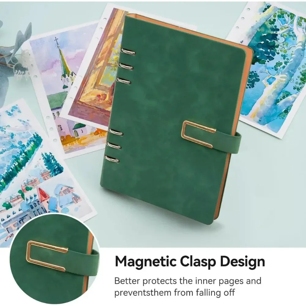 LIGHTWISH 100% Katoen Aquarel Schetsboek Zuur Gratis Journal 300gsm 140lb Hot Press Art Tekenpapier Schetsboek Voor Kunstenaar