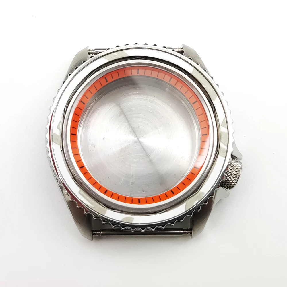 Watch case, substitute 007 Seiko mechanical case, watch case sapphire glass NH35/36 movement