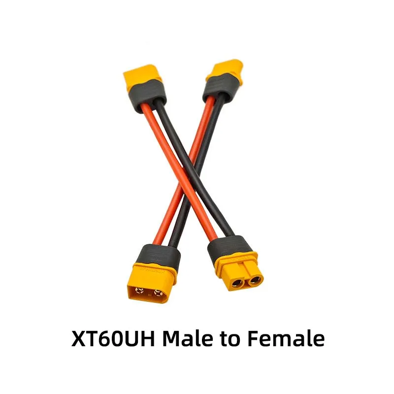 XT60UH-M/F كابل محول الرأس 12/14/16AWG سلك السيليكون 10/15/20/30/50 سنتيمتر