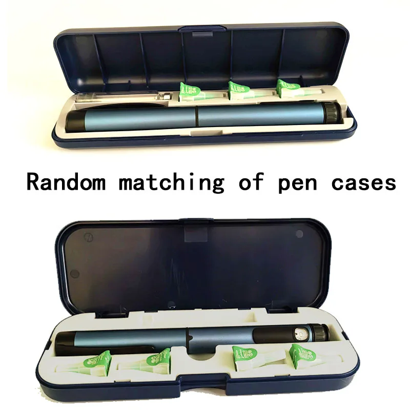 ChiJiaoDr Reusable Metal Insulin Injection Pen Sterile Pen Syringe Suitable for 3ml Ink Cartridge Injection Pens Press Injection