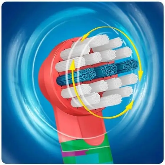 Oral-B Stages Power Cars Kids Toothbrush Replacement Heads Soft Bristle for All Oral B Children Rotation Electric Toothbrush