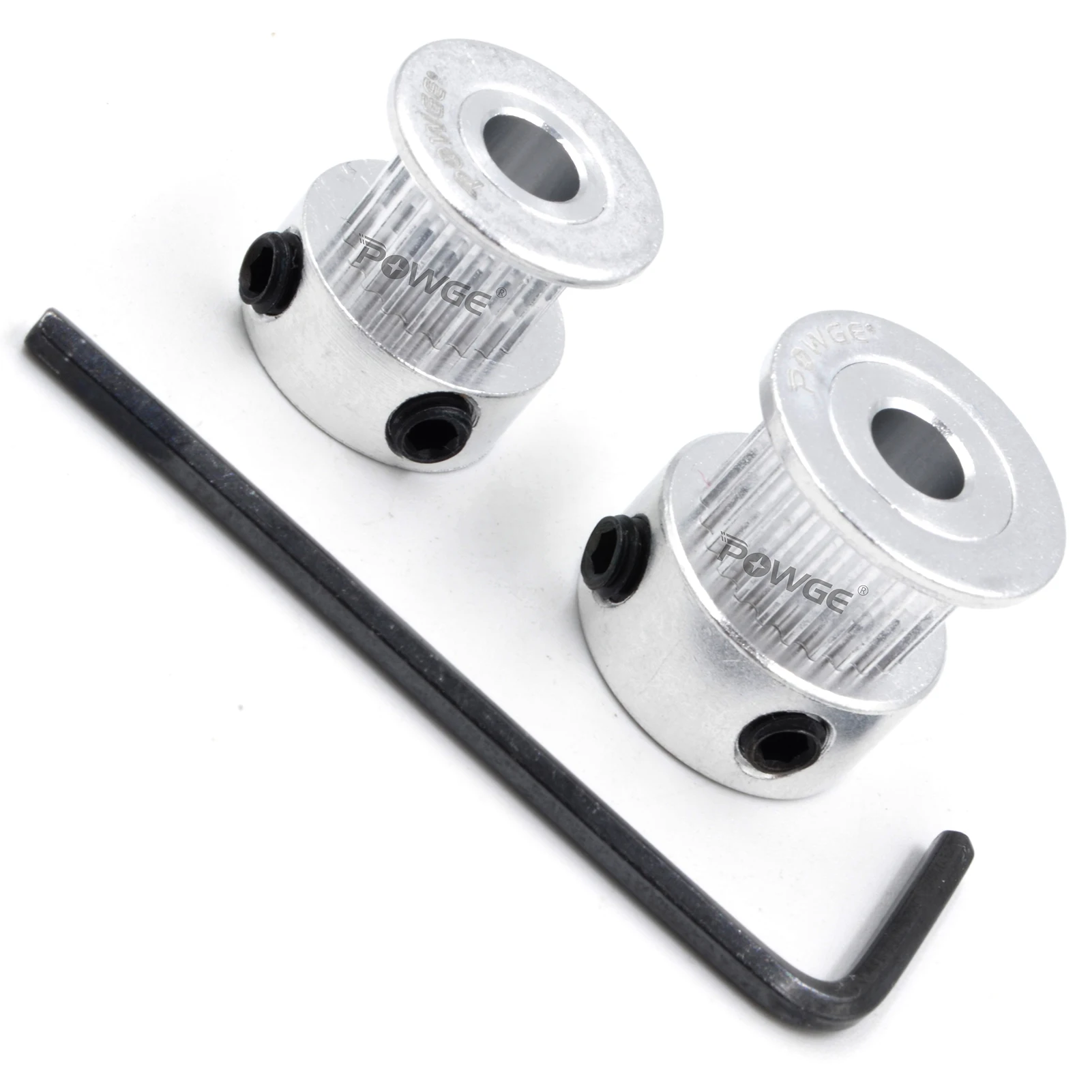 POWGE GT 21 26 40 52歯 1.5GT 1.5Mタイミングプーリー アイドラー ボア径 3/4/5/8mm ベルト幅 6/9/10mm 小バックラッシュ 21T 26T 40T 52T