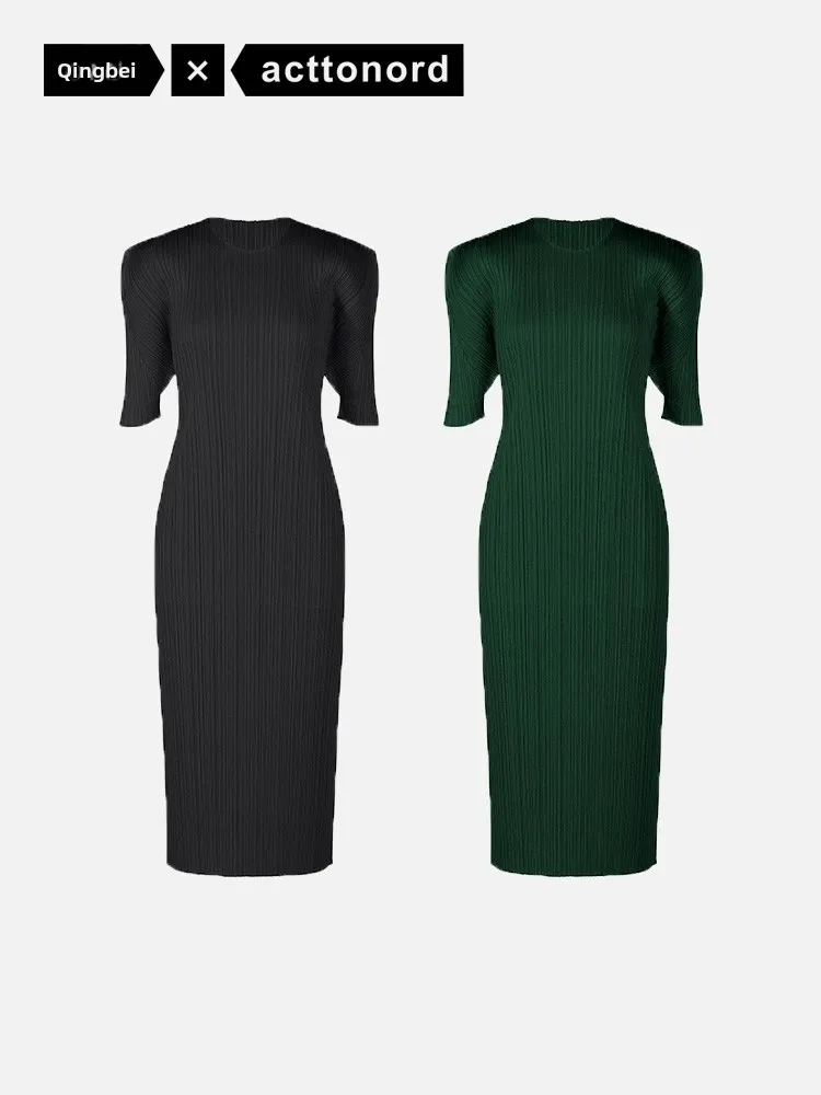 เสื้อกล้าม Qinbei Tee-layer รุ่น Dr Ele Slimming Base Layer สำหรับฤดูร้อน ผ้าพลีท โพลีเอสเตอร์ ยืดหยุ่น ระบายอากาศ เหมาะสำหรับใส่เดินทาง