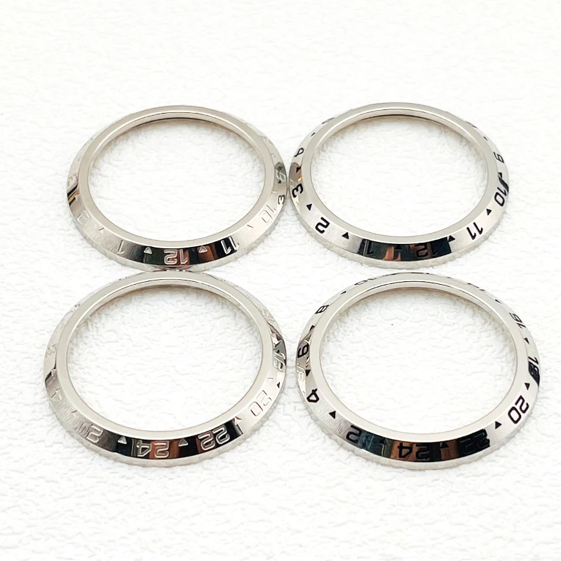 La lunetta della cassa dell'orologio in acciaio inossidabile Seiko 316L adatta per la cassa dell'orologio SKX007 subacquei ruota la lunetta di riparazione dell'orologio da uomo impermeabile