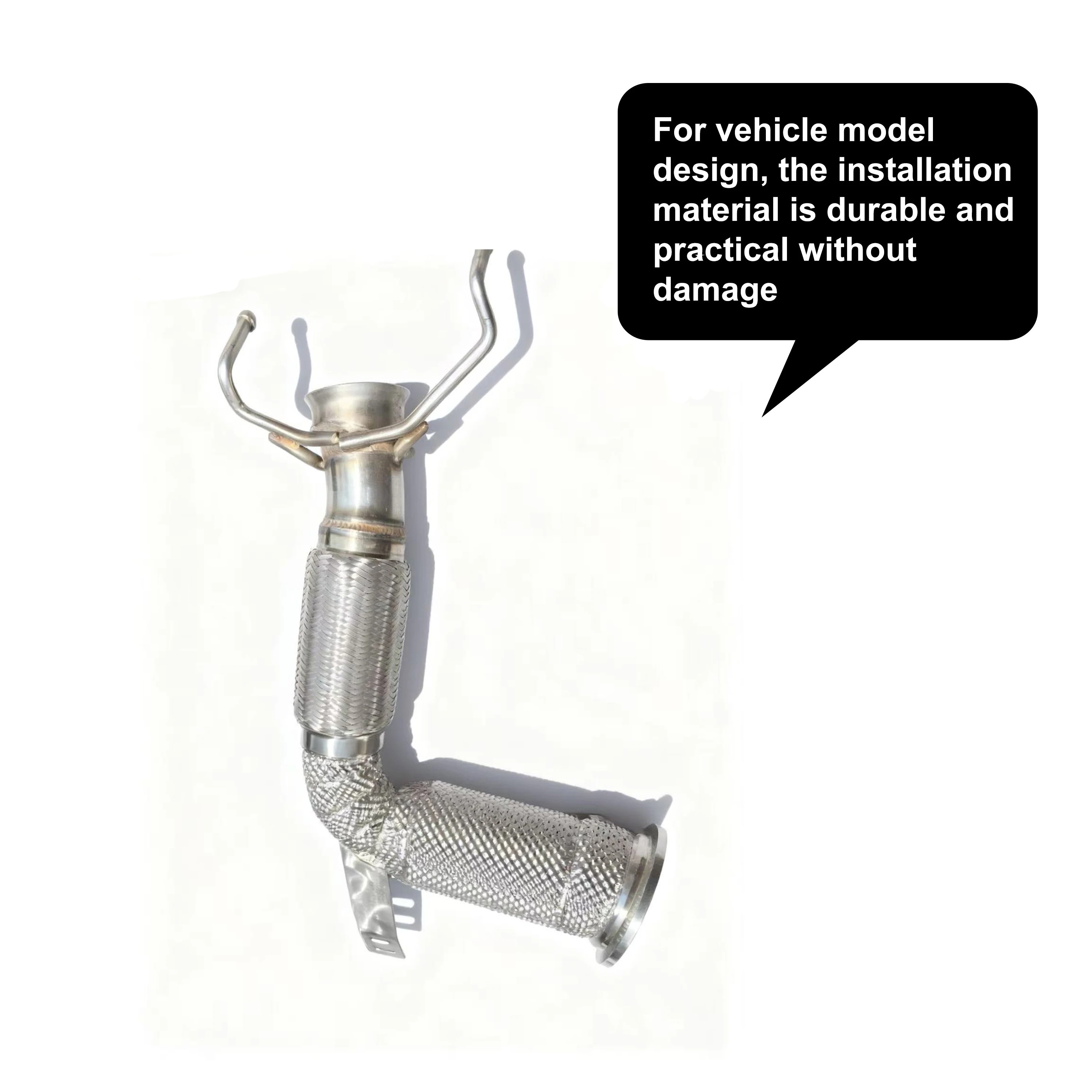 ACE Hochleistungs-Downpipe für MINI Cooper S JCW F56 B48 2.0T Auspuff Sport-Kat Downpipe Leistungsauspuffsysteme – Detail 6