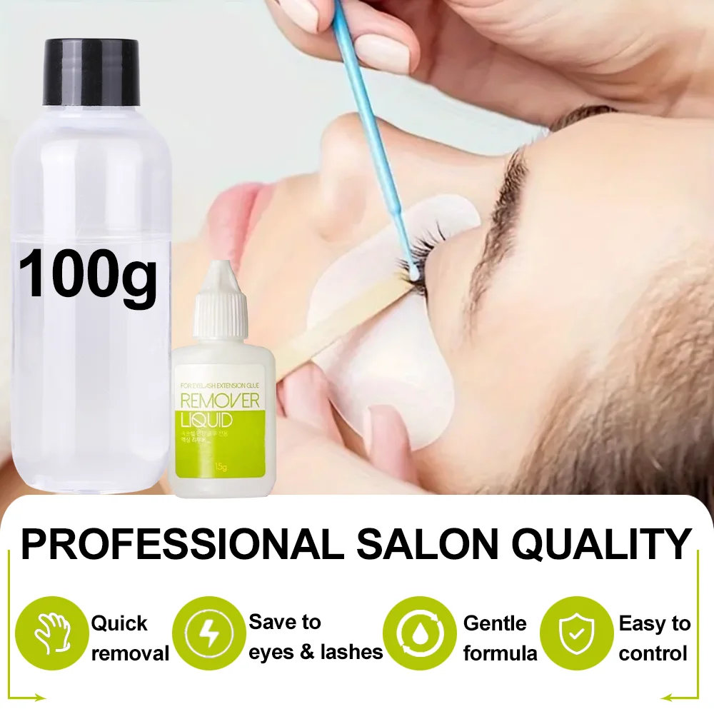 100g Liquid Remover for Eyelash Extensions Glue Original Korea False Lash Removal Liquid Beauty Health Makeup Tools Sky Remover