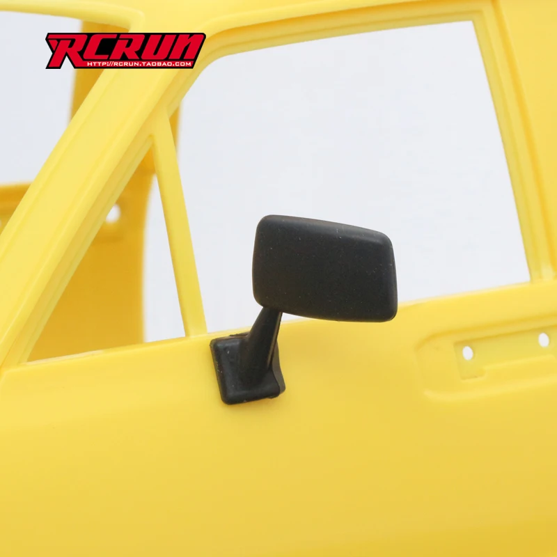 Rubber Reverse Mirror for 1/10 Rc Crawler Truck Trail Finder 2 Hilux Bruiser SCX10 Remote Control Car Crawler Accessories