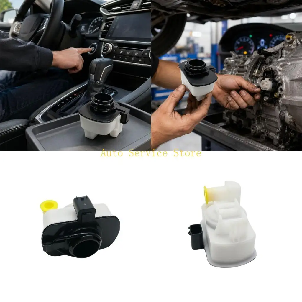 462A Garage Service Replacement Oil Leak Detection Pump 4861963AD, with Visible Housing Top Port Detail, and Engine Bay