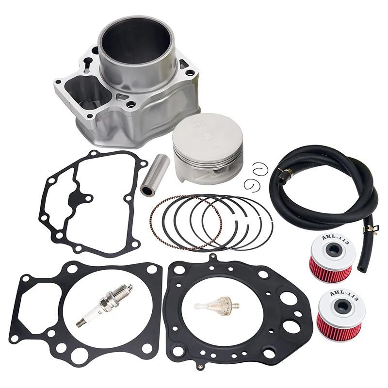 Motorcycle Parts Cylinder & Piston & Gasket & Filter Set For Honda TRX420 Rancher 420 12251-HP5-601 12251-HP7-A01 12191-HP5-601