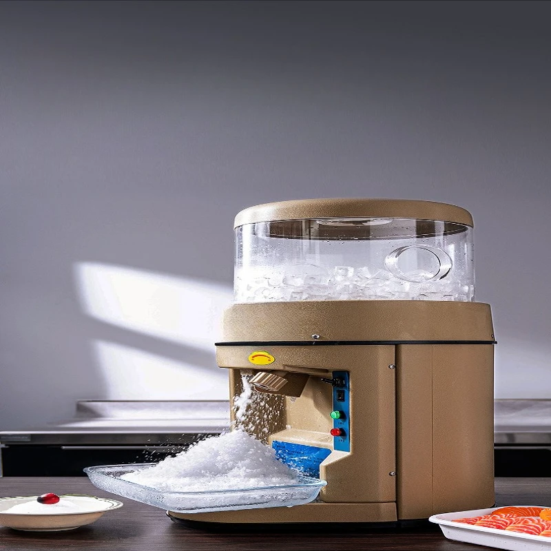 Ice crusher Commercial automatic hot pot shop stall sashimi ice shaver