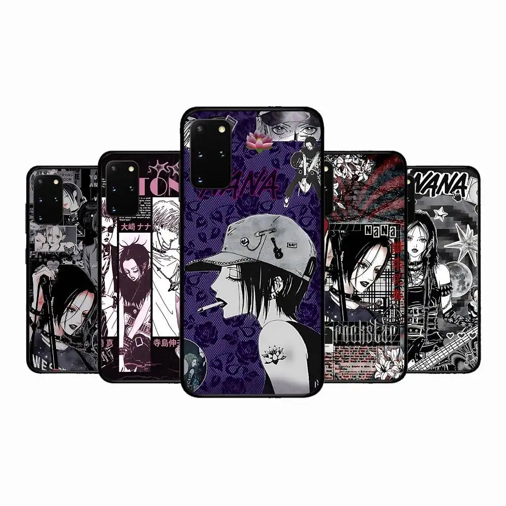 Japanese Anime Nana Oosaki Phone Case For Samsung S 24 Fe 25 Ultra Plus 20 Lite 21 30 22 23 24 22 Ultra 5G Fundas