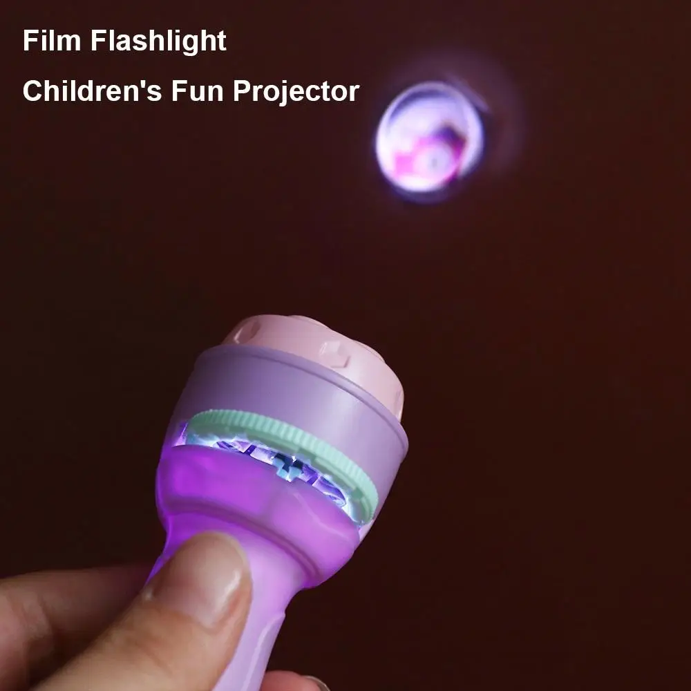 Lamp Baby Projector Torch Early Educational Logical Thinking Training Cartoon Projection Flashlight Cognition 48 Patterns