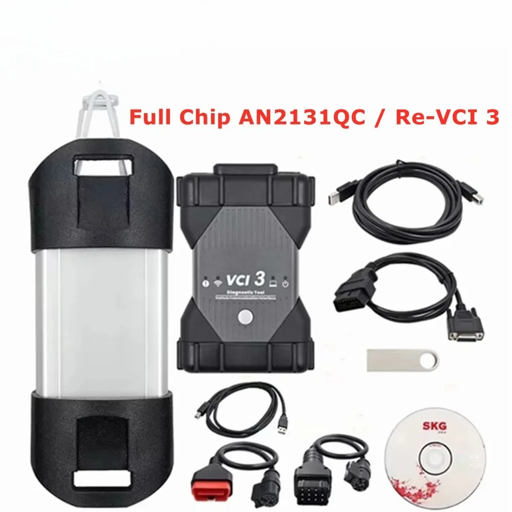 

Newest For Renault VCI 3 Diagnostic Interface Programming Tool V240 WIFI VCI3 Scanner Full Chip For Renault Car 1994-2025