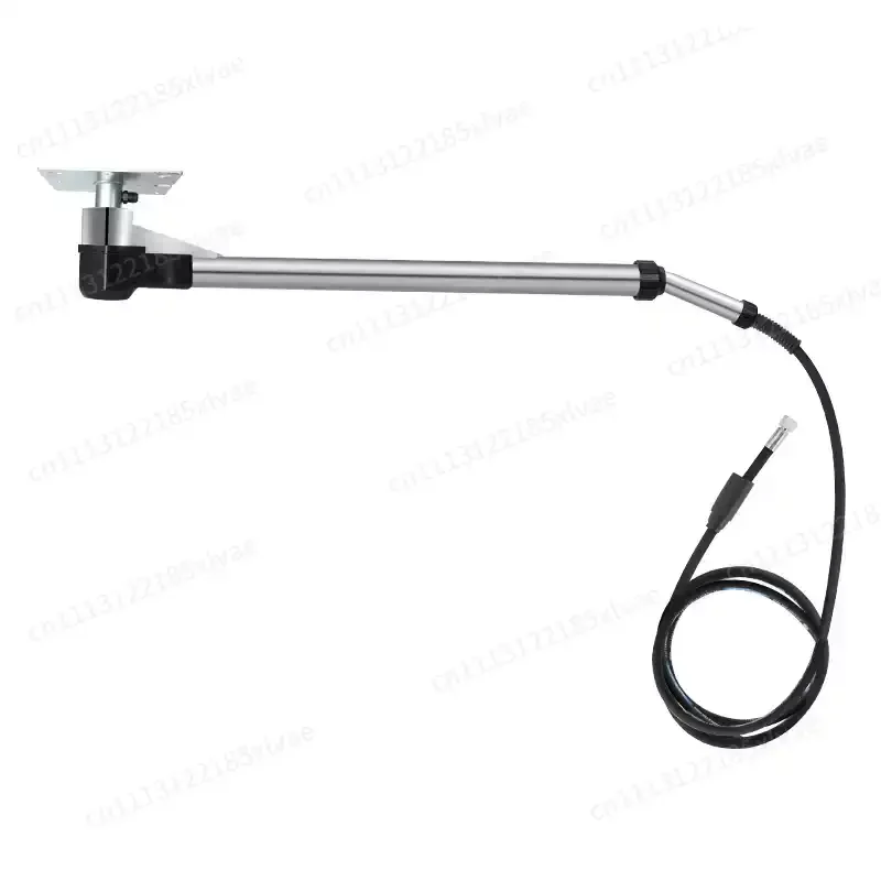 360° Rotating Car Wash Swing Arm Stainless Steel 5m Long with High Pressure Water Gun for Auto Cleaning Shop Garage