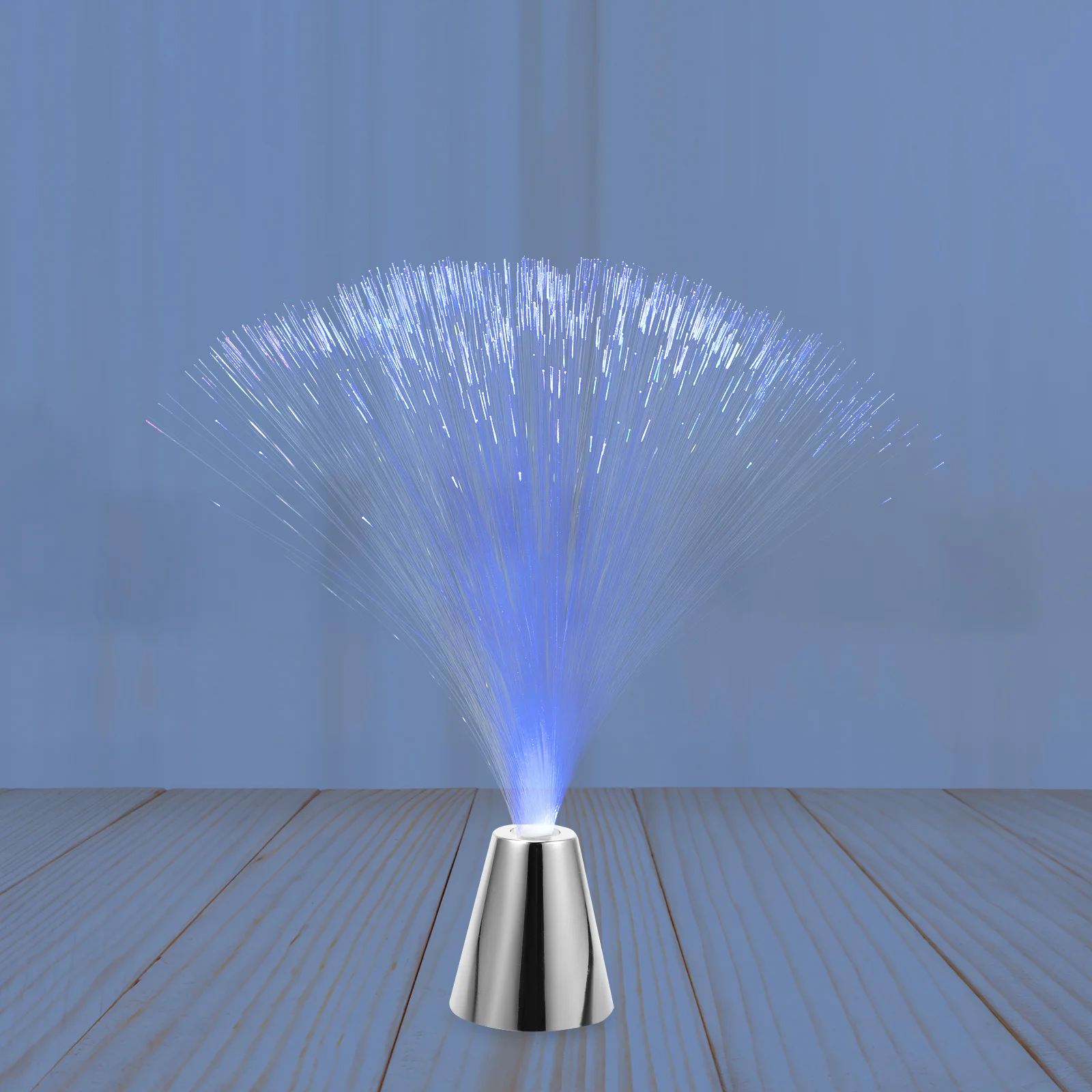 2Pcs LED Fiber Optic Light Colorful Operated Decorative Lamp Energy Saving Romantic Atmosphere for Party Home