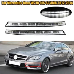 1 Pair Daytime Running Light Assembly Fog Light For Mercedes-Benz CLS W218 2012 2013 2014 CLS63 AMG Left Right 2pcs