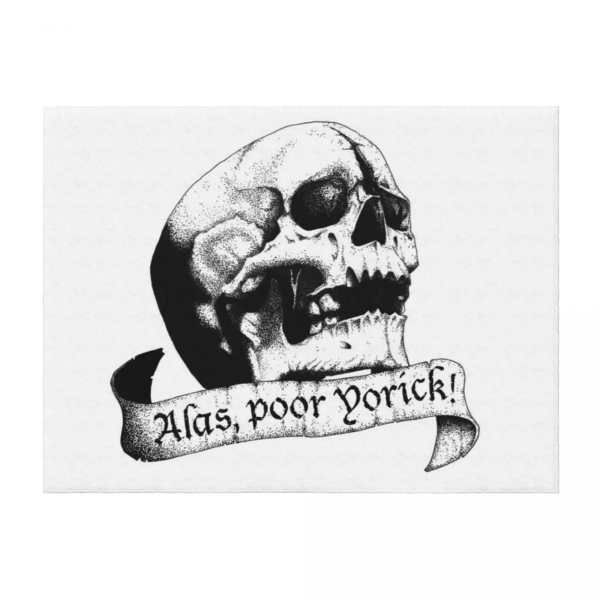 

Alas, poor Yorick! Throw Blanket Soft wednesday Decorative Sofas Nap Blankets