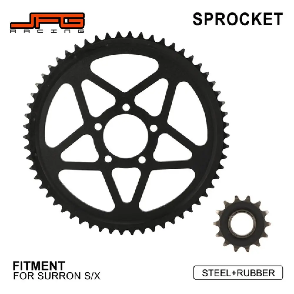 Motorcycle Accessories Front 14T Rear 240mm Sprocket Mute For Sur Ron Surron Lightbee Light Bee S X Electric Vehicle Dirt E-Bike