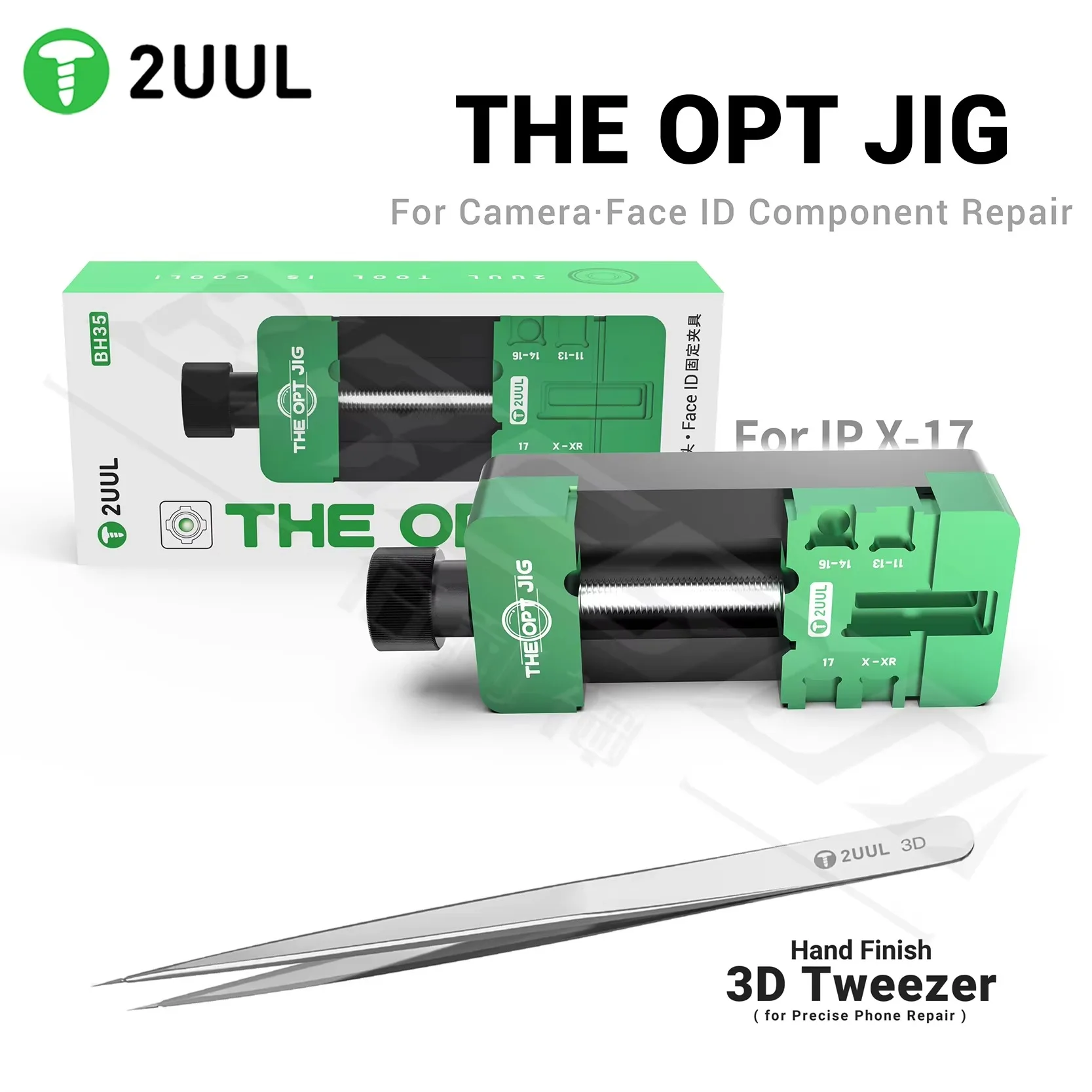 2UUL THE OPT JIG – Feste Halterung für Kameramodule, zur präzisen Positionierung bei der Demontage von Face-ID-Komponenten, Werkzeug für die Reparatur von Mobilgeräten. – Detail 8