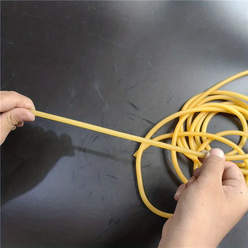 3/5m Elastisches Schlauchförmiges Weiches Gummiband Schleuder-Gummiband Elastisches Fitnessseil Elastischer Schlauch für Outdoor-Aktivitäten – Detail 4