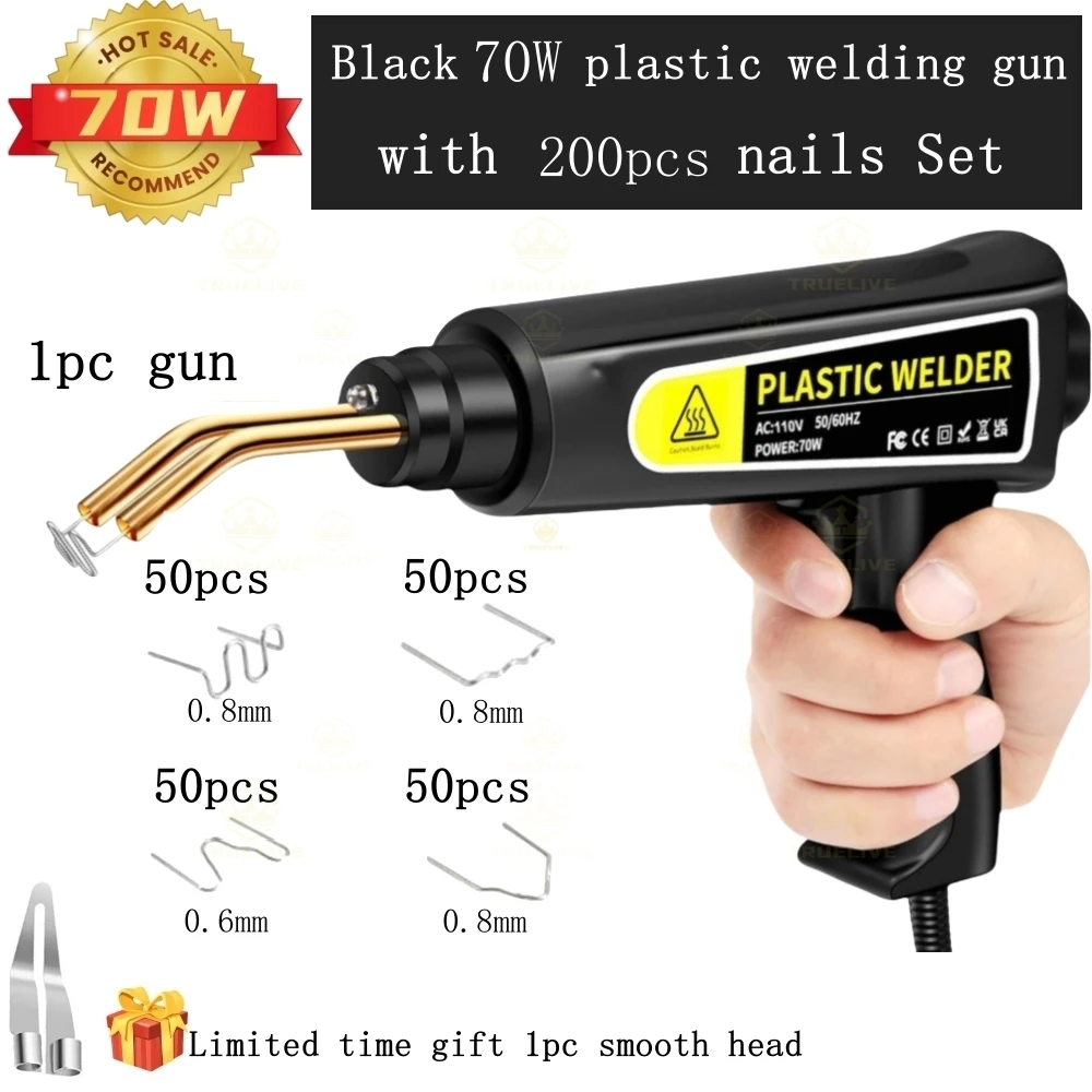 3000/1200/200 Stuks 70W Hot Nietmachine Plastic Lasmachine Auto Bumper Reparatie Kit Pvc Plastic Reparaties nietmachine Nietjes Soldeerpistool