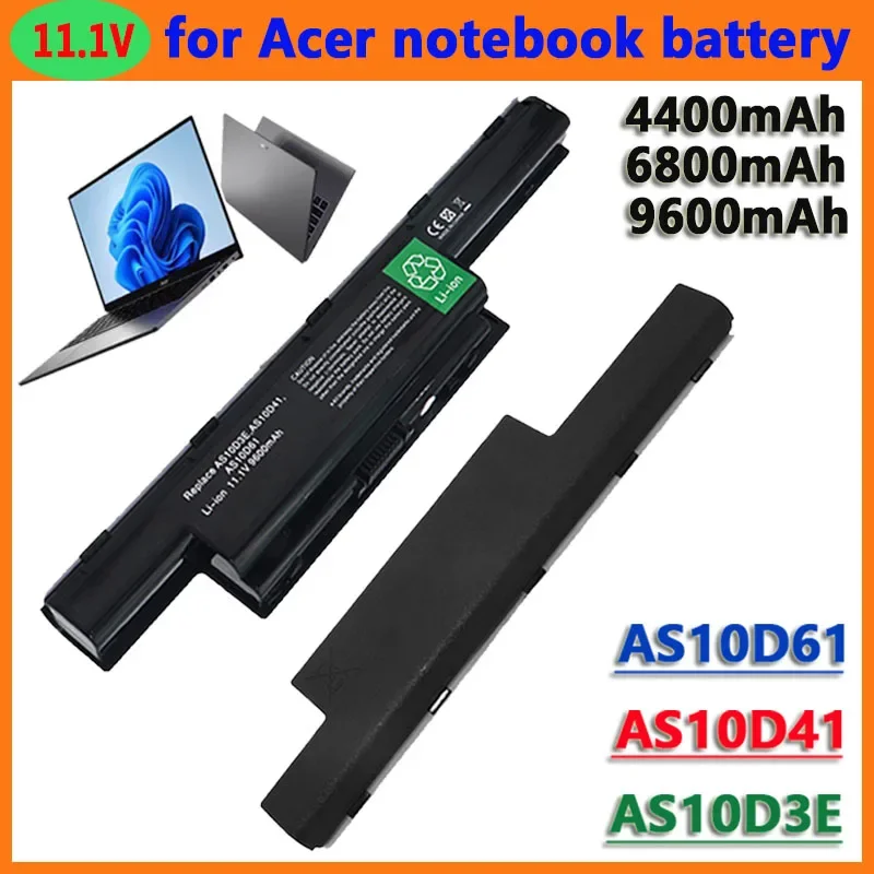 Battery for Acer Aspire AS10D31 AS10D81 V3-571G V3-771g AS10D51 AS10D71 AS10D61 AS10D75 5741 5742 5750 5551G 5560G 5741G 5750G