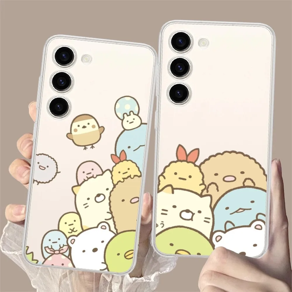 Sumikko Gurashi Kawaii Phone Case for Samsung Galaxy S8 8S G950F G950 A91 A80 A73 5G A72