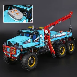 90038 The Ultimate All Terrain 6X6 Remote Control Truck Set 20056 Building Blocks Bricks Toys Compatible with 42070