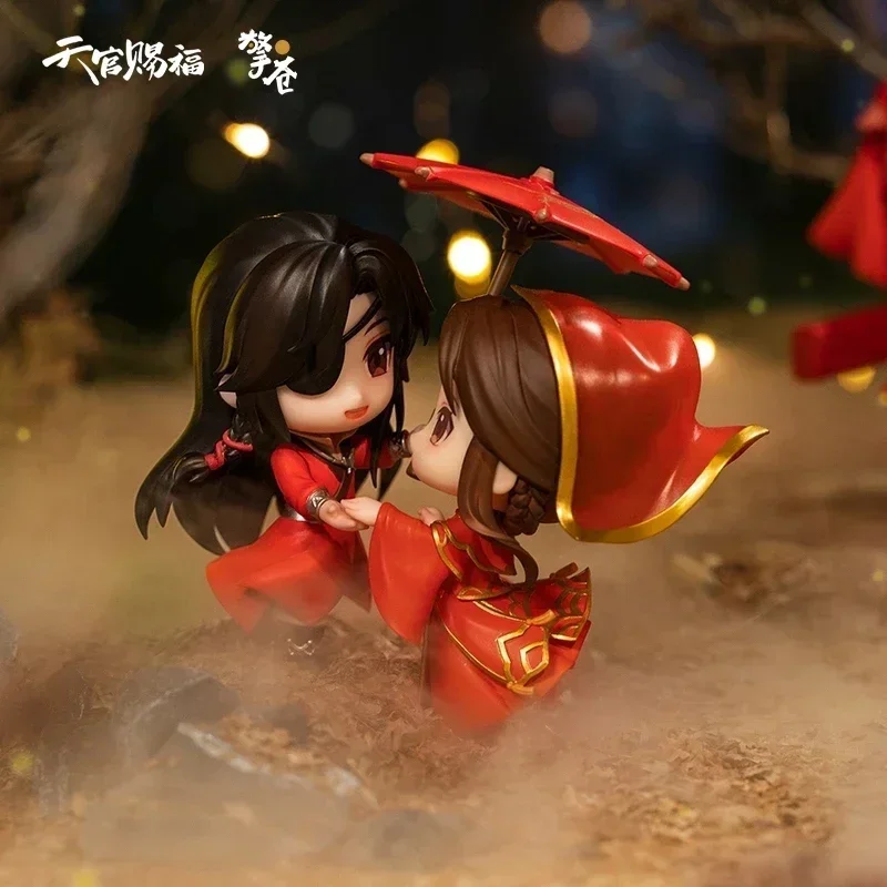 

New Original Heaven Officials Blessing Figure Xie Lian Hua Cheng Model Dolls Anime Tian Guan Ci Fu Action Figure Q Version Toy