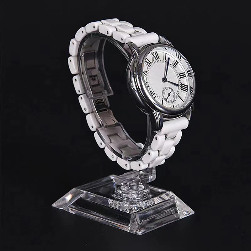 High Flexible Clear Acrylic For Men Women Watch Display Stand Watch Holder Watch Showcase Wacth Showing Rack Detachable