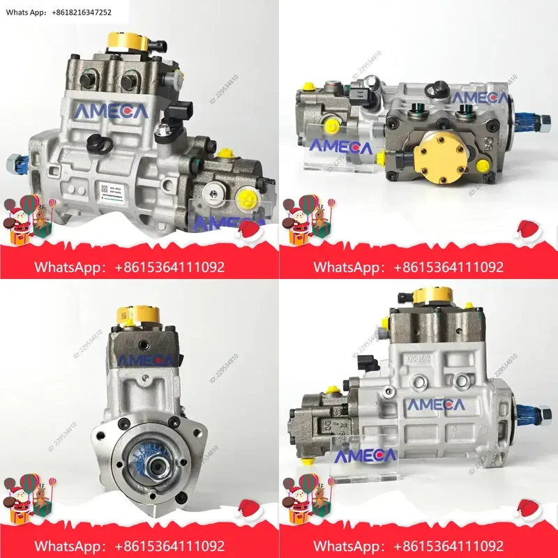 1pc for 324-0532 Oil Pump C4.4 Excavator Oil Supply System Parts 3240532 Compatible For Model，practical use