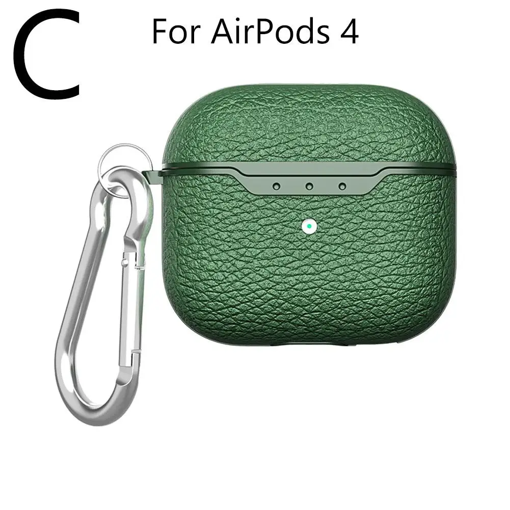 Applicable AirPods 4 Headphone Cover 4 Generation Wireless Case Pattern Lychee Protective Bluetooth Case Headphone Drop-pro J7E5