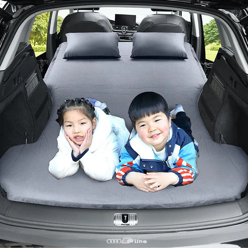 for Audi Q5L Q3 Car Travel Bed Suv Special Trunk Automatic Inflatable Mattress Car Driving Tour Camping Sleeping Mat