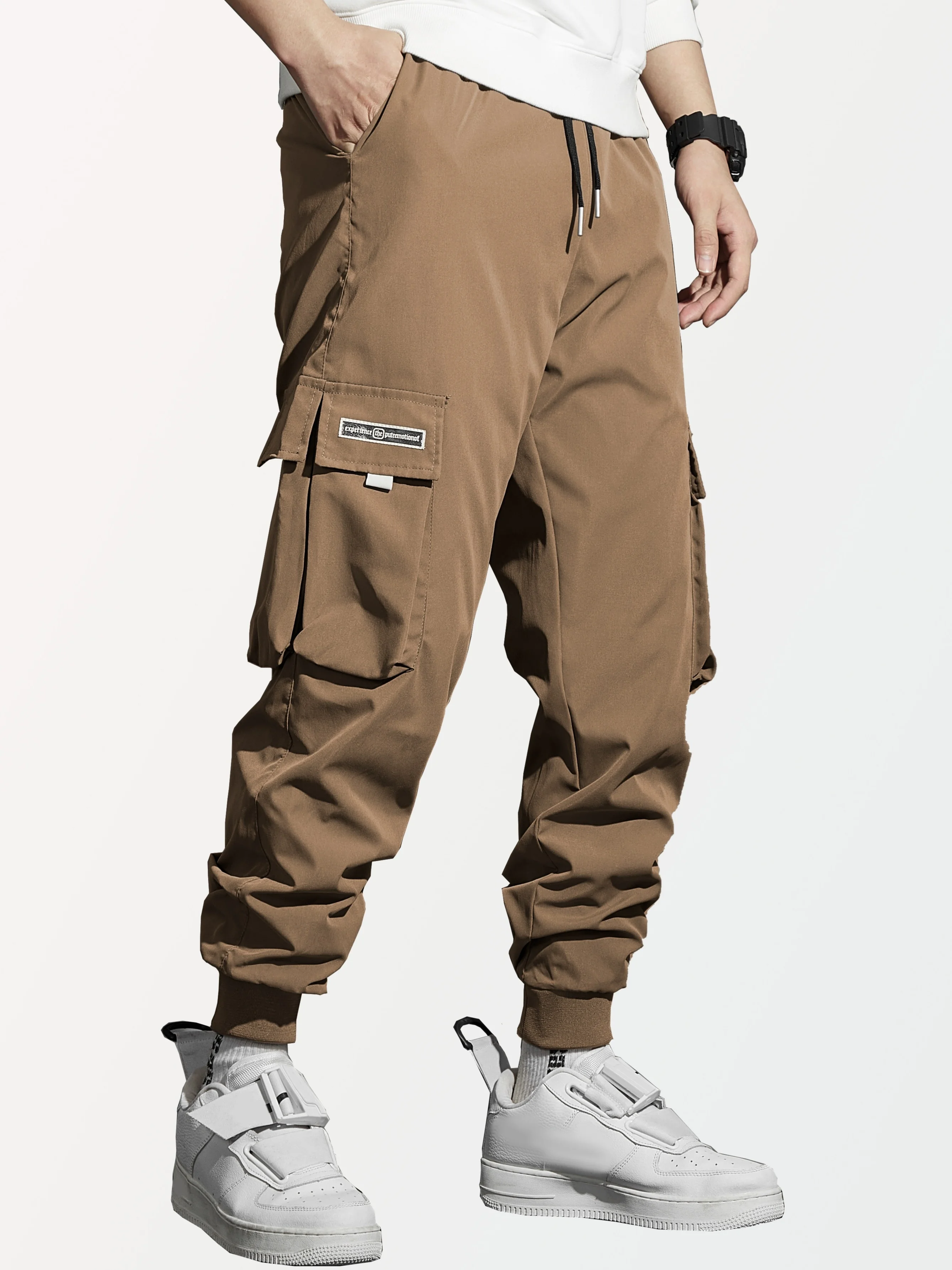 Calças Cargo Masculinas com Mú - Cargo Jogger Pants avaliação e preço