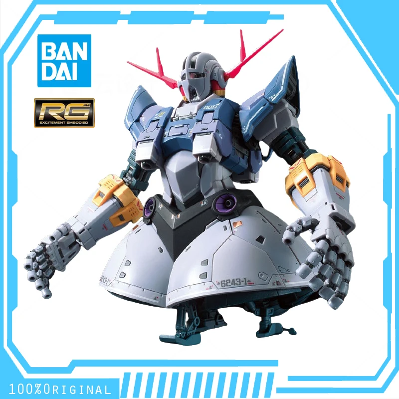 

In Stock BANDAI ANIME MOBILE SUIT GUNDAM RG 1/144 MSN-02 ZEONG Assembly Plastic Model Kit Action Toys Figures Gift