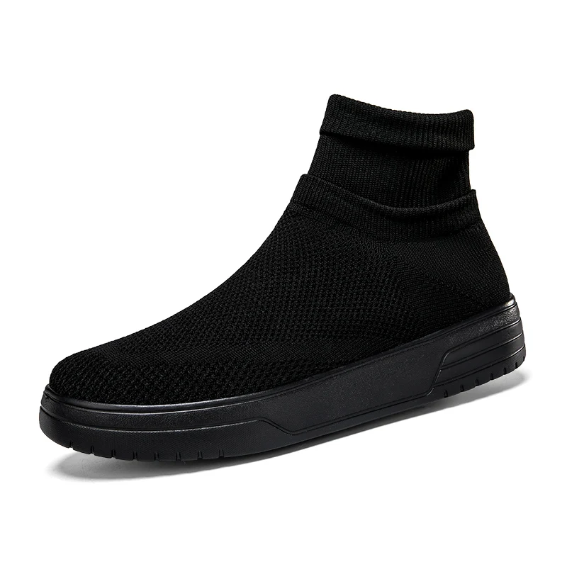 Hot Men Casual Sneakers Outdoor Sports Walking Breathable Slip-on High Quality Socks Shoes Mans Sneaker Wear-resistant Designed