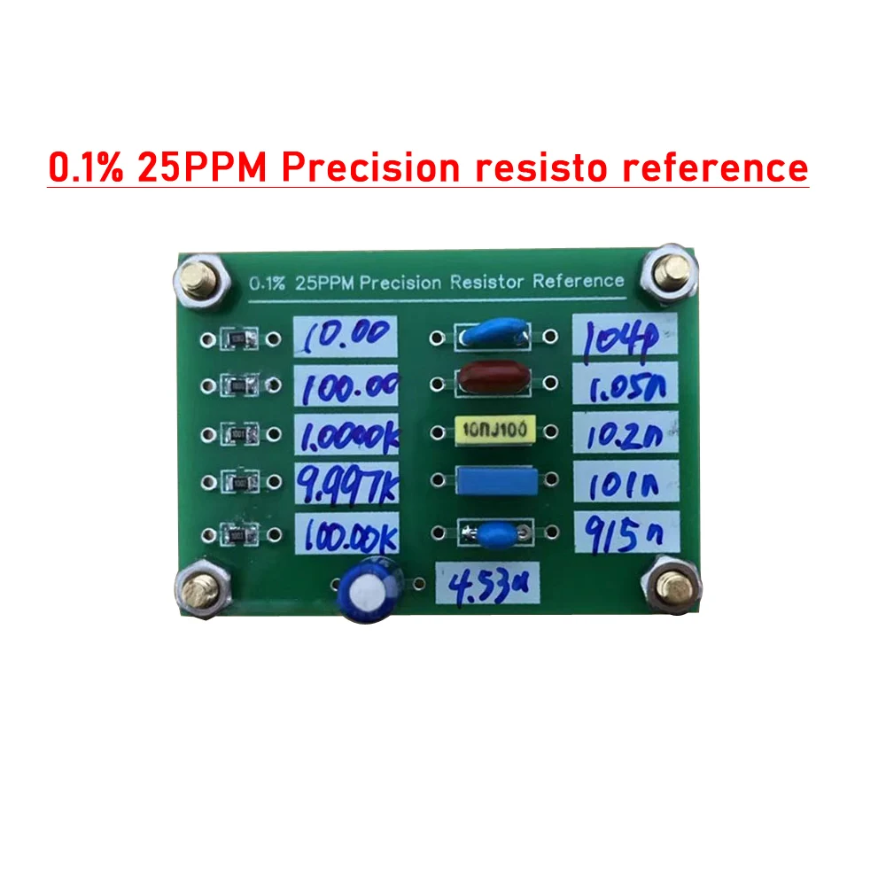 DYKB LM399 Reference Voltage Source 10V Calibration Calibration resistor capacitor board FOR multimete Voltage filer