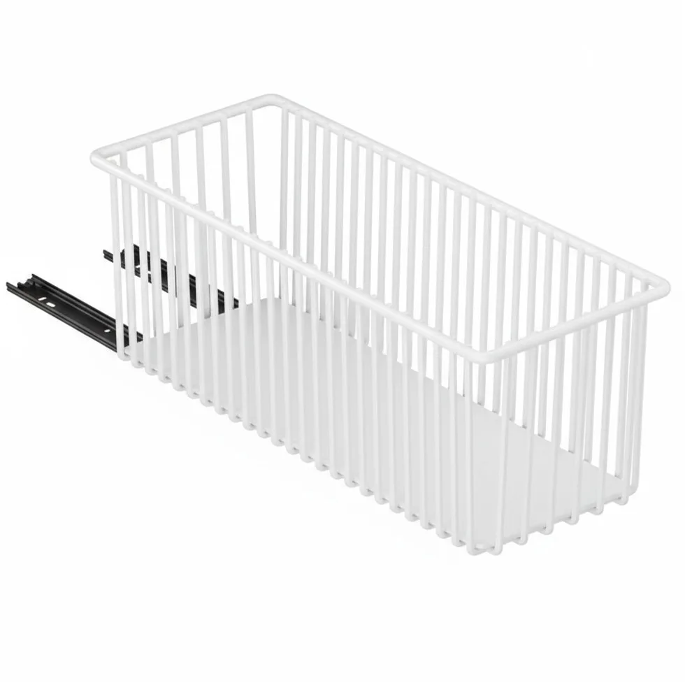 

Выдвижной ящик-органайзер из углеродистой стали большой вместимости с направляющими, устойчивый к ржавчине