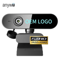 Anywii White Webcamera USB Web Camera 1280x720 Pixels Webcam Full hd 720p PC Computer Camera With Microphone