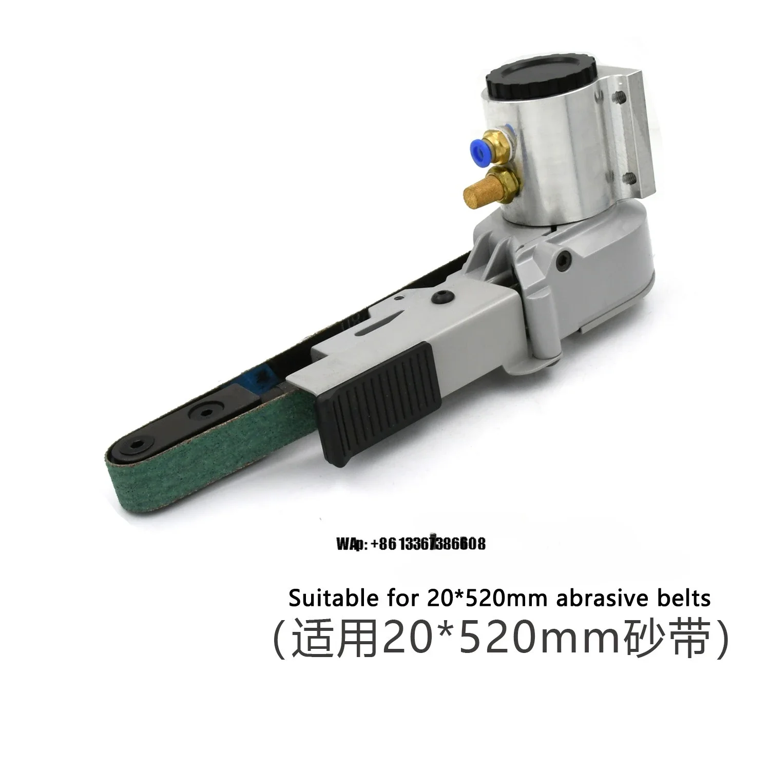 High-Efficiency Pneumatic Air Belt Sander for Robotic Arms | Automation System Integration (for Automation System) (20x520mm)