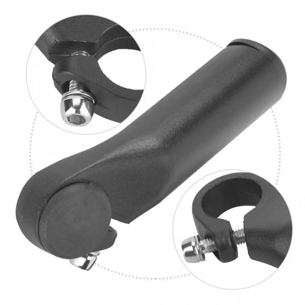 Aluminum Alloy Bicycle Handlebar Bar Ends Aluminum Alloy MTB Bike Cycling Vice Handlebars Brake Handles Bicycle Handlebar Grip