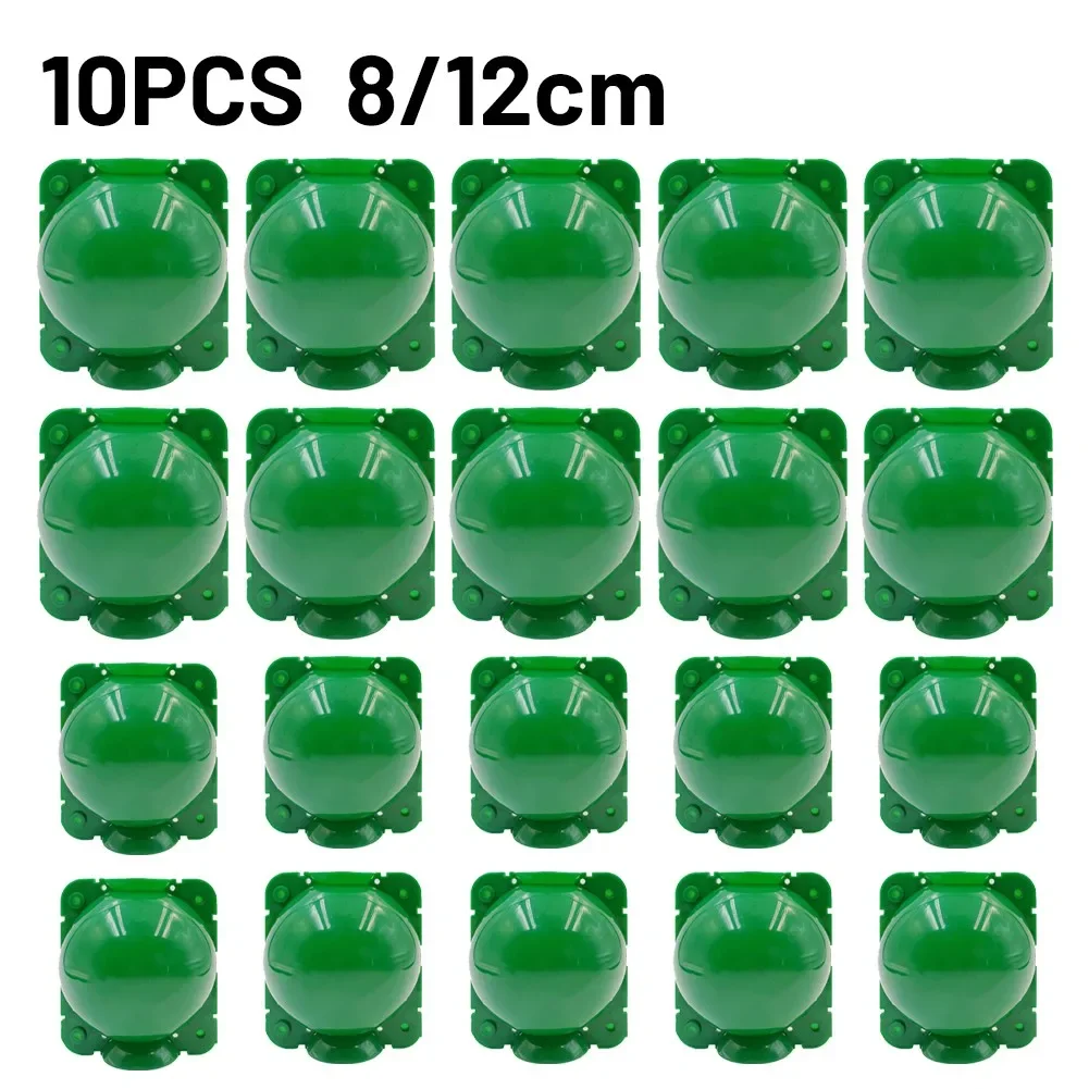 10pcs 5/8/12CM Plant Rooting Grafting Box Reusable Garden Green High Pressure Indoor Plastic Propagation Ball Equipment