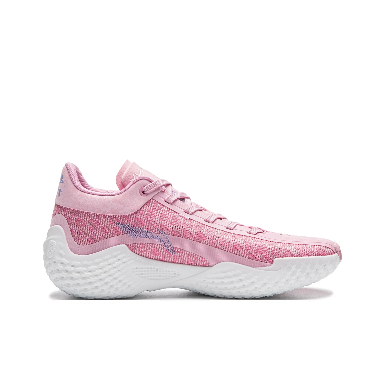 Li Ning Yushuai 20 Low top Basketball Shoes Men's Peach Wood Pink ABAW003-5 view 3