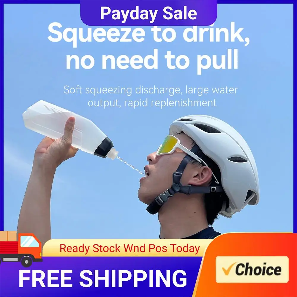 

650ml Aerodynamic Water Bottle Bracket Set with Bike Frame Pneumatic Cycling Water Bottle for Sports Outdoor MTB Road Cycling