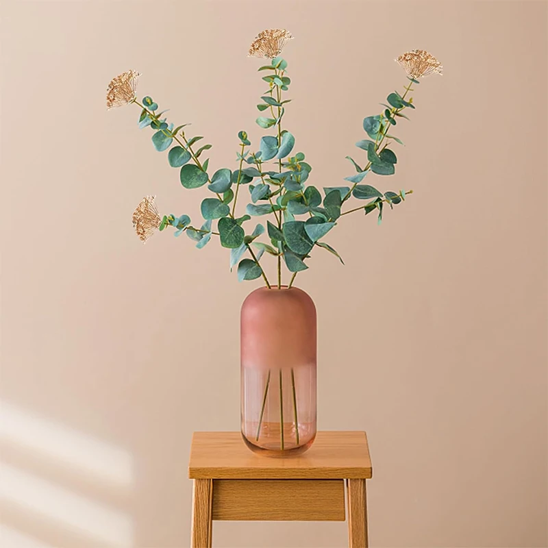 3/5/10Pcs Gold Floral Foam Blocks Artificial Hydrangea Head Faux Plant Flower Ornament Wedding Flowers Bouquet Plastic Decor - view 4