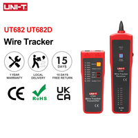 UNI-T UT682 UT682D Network Wire Tester Tracker RJ11 RJ45 Wire Line Finder Handheld Cable Testing Tool For Network Maintenanc