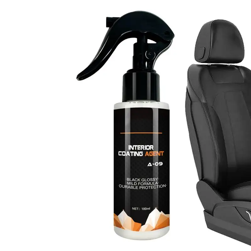 Refurbishment Coating Agent Auto Leather Spray Restorer Coating Fast And Effective Refurbishment Tool For RVs SUVs Trucks Sedans