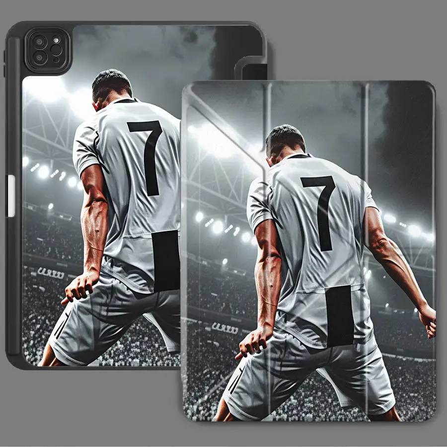 Player Back View Tablet Case For iPad Mini 6 7 Air 4 5 M3 M2 M4 11inch Pro 11th 10th 9th 8th 7th 12.9inch Pro 2025 Holder Cover