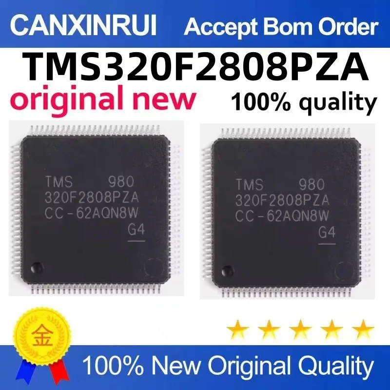 ใหม่ Original TMS320F2808PZA 16-bit Digital Signal Controller QFP100 การประกันคุณภาพ