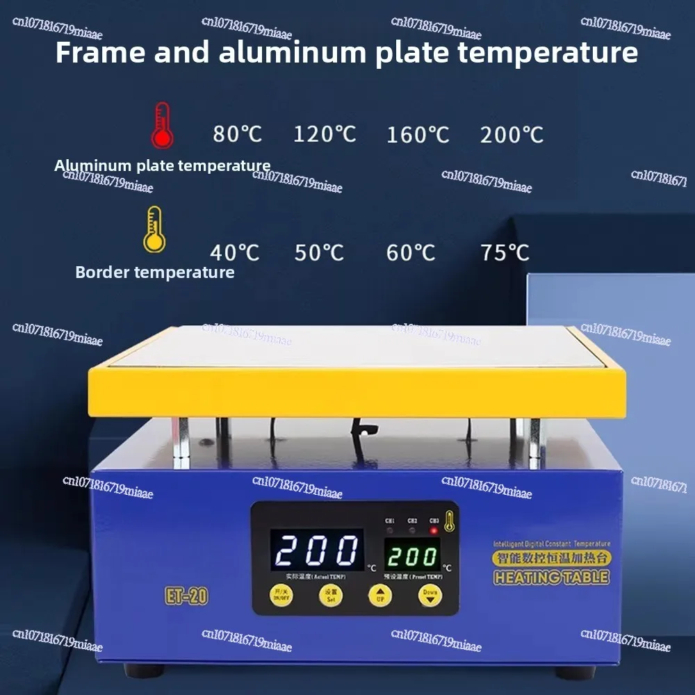 Q ET10/20 Intelligent Numerical Control Constant Temperature Heating Table Mobile Phone Maintenance and Dismantling